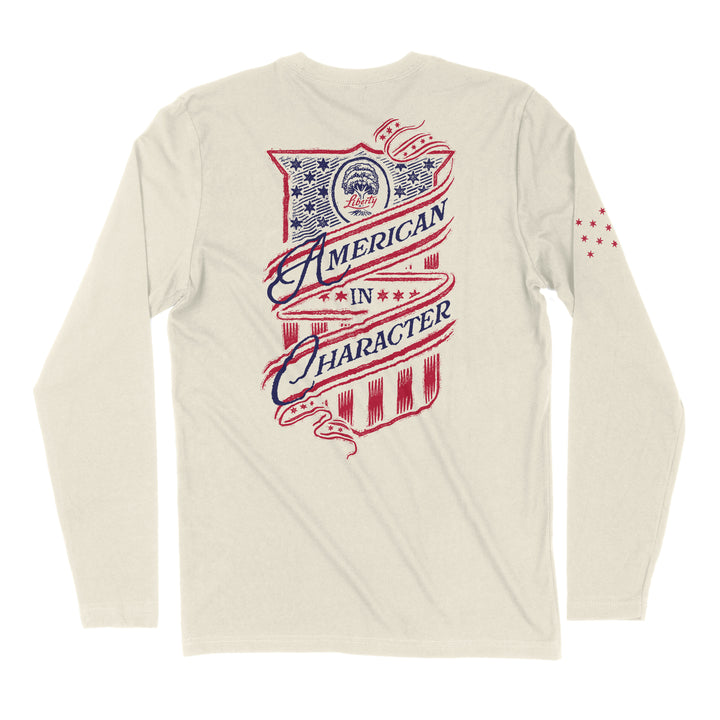 AMERICAN IN CHARACTER - MEN'S AND LADIES LONG-SLEEVE T