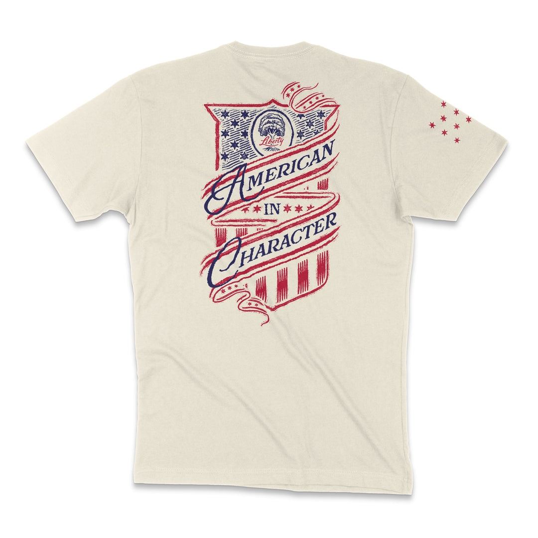 AMERICAN IN CHARACTER - MEN'S SHORT-SLEEVE T