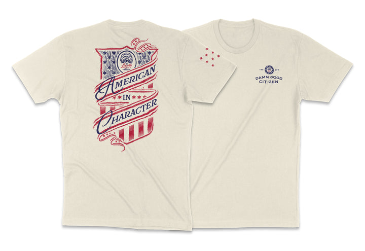 AMERICAN IN CHARACTER - MEN'S SHORT-SLEEVE T