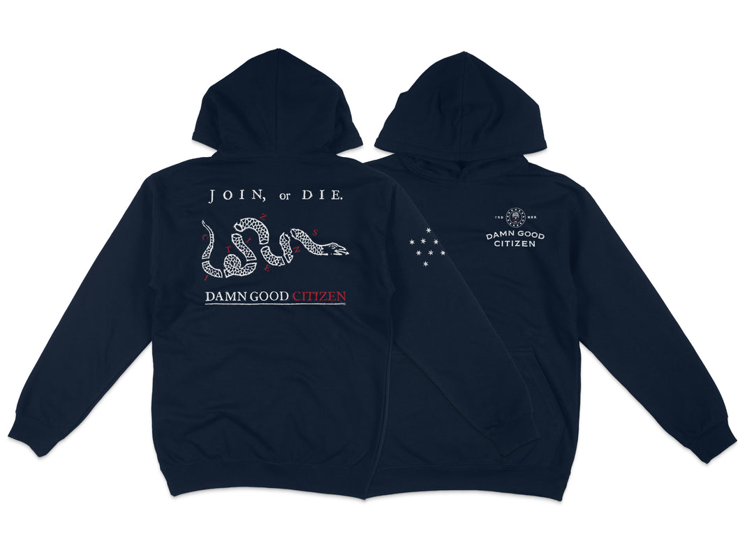 CITIZENS - JOIN OR DIE - HOODIE