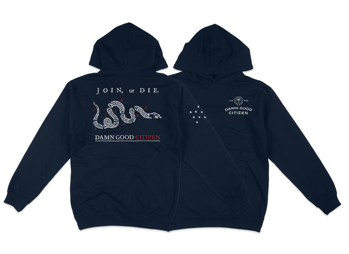 CITIZENS - JOIN OR DIE - HOODIE