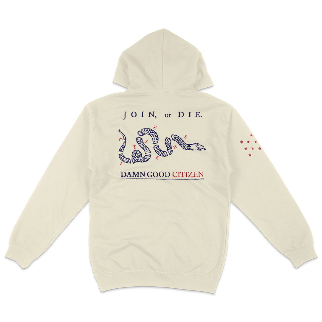 CITIZENS - JOIN OR DIE - HOODIE