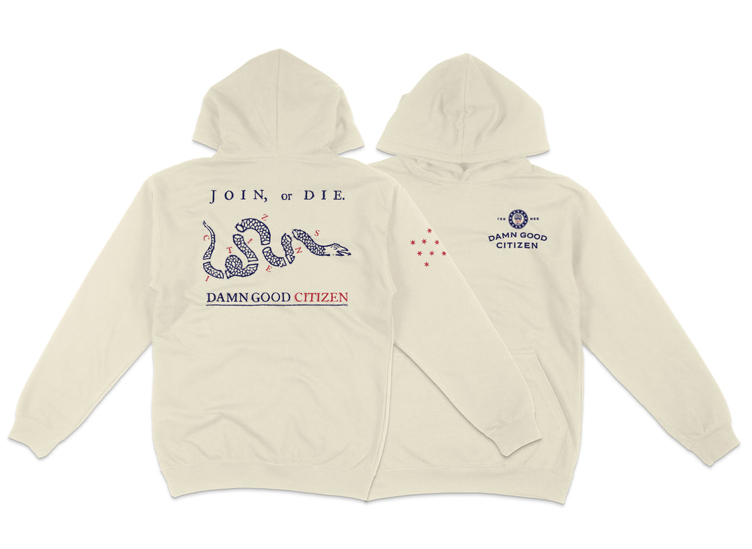 CITIZENS - JOIN OR DIE - HOODIE