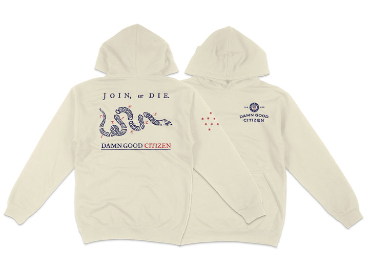 CITIZENS - JOIN OR DIE - HOODIE