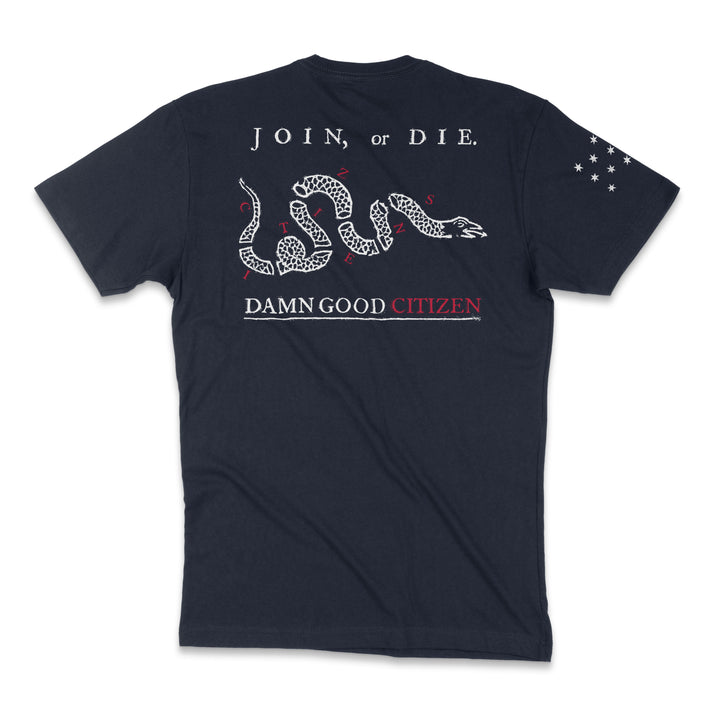 CITIZENS - JOIN OR DIE - MEN'S SHORT-SLEEVE T