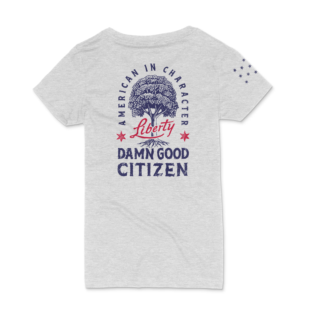 DAMN GOOD CITIZEN - LADIES SHORT-SLEEVE T