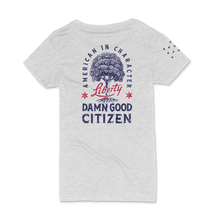 DAMN GOOD CITIZEN - LADIES SHORT-SLEEVE T