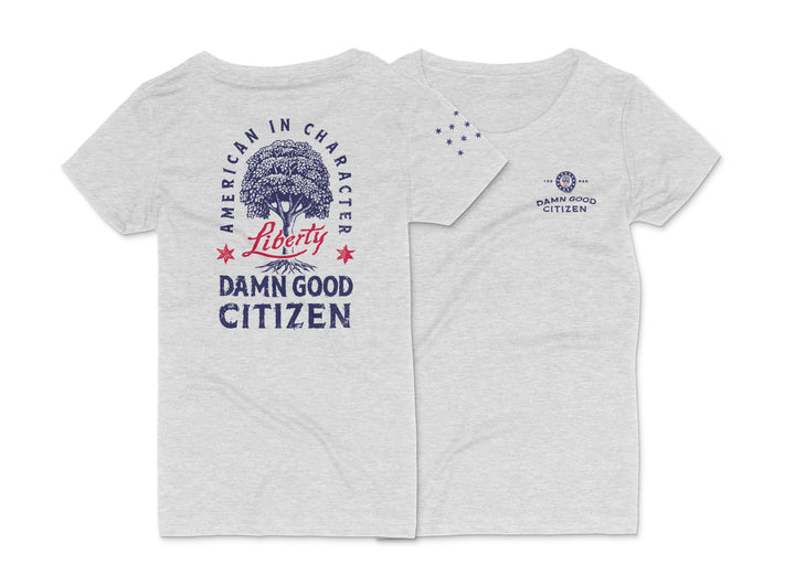 DAMN GOOD CITIZEN - LADIES SHORT-SLEEVE T