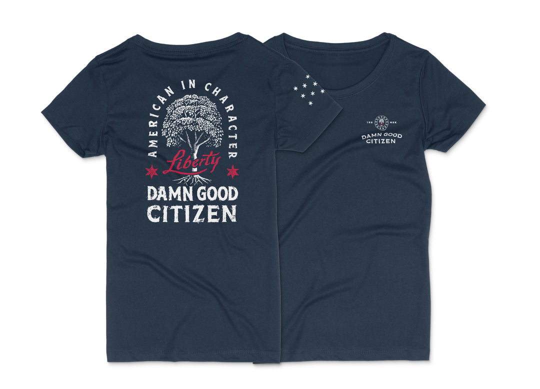 DAMN GOOD CITIZEN - LADIES SHORT-SLEEVE T