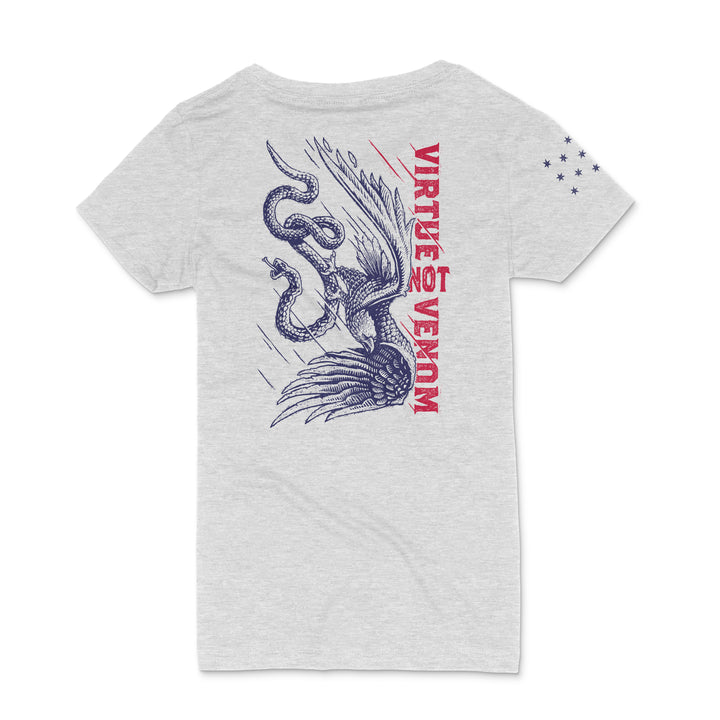 VIRTUE NOT VENOM - LADIES SHORT-SLEEVE T