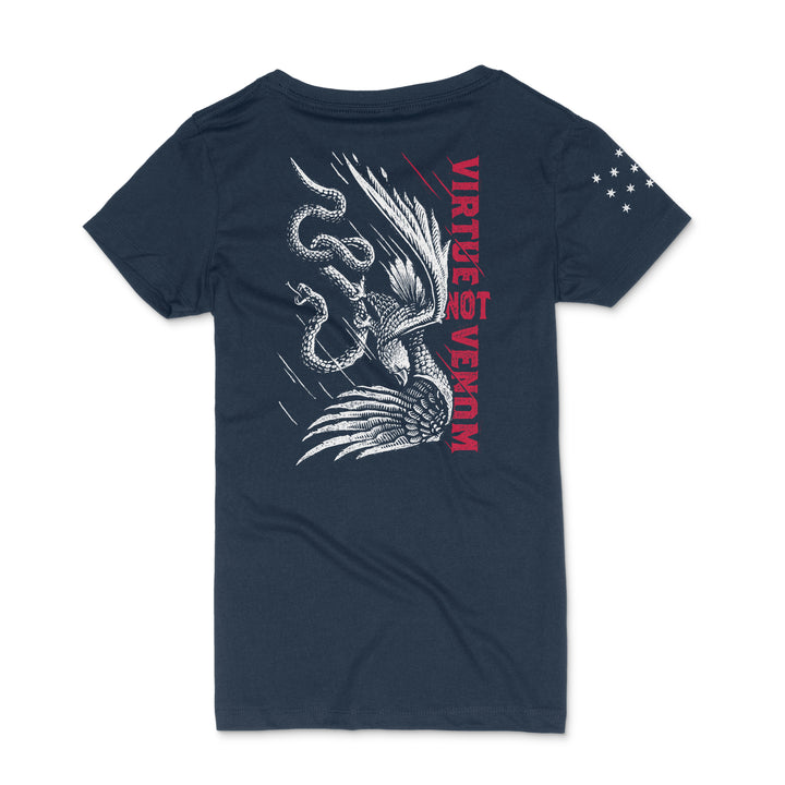 VIRTUE NOT VENOM - LADIES SHORT-SLEEVE T
