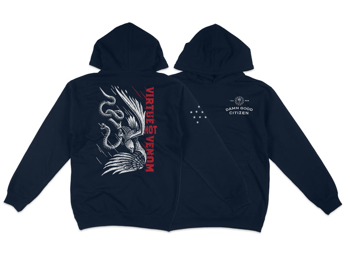 VIRTUE NOT VENOM - HOODIE