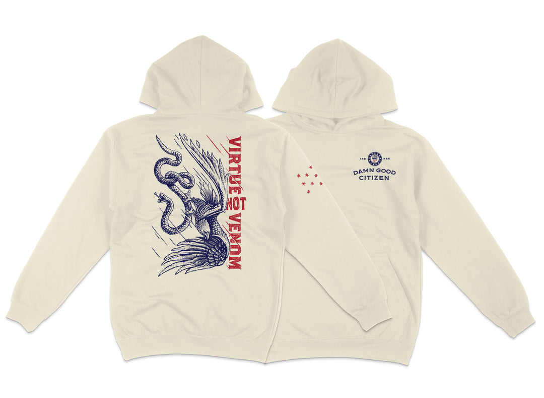VIRTUE NOT VENOM - HOODIE