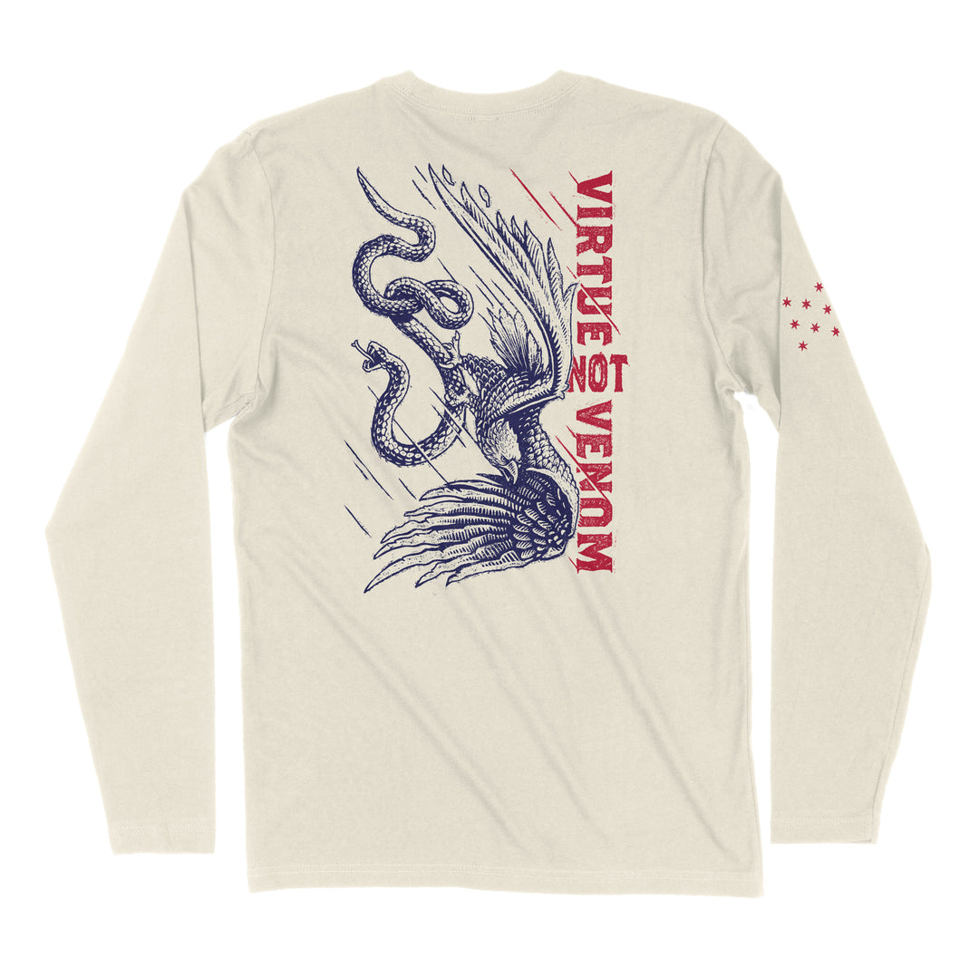 VIRTUE NOT VENOM - MEN'S AND LADIES LONG-SLEEVE T