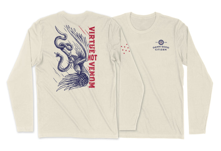 VIRTUE NOT VENOM - MEN'S AND LADIES LONG-SLEEVE T