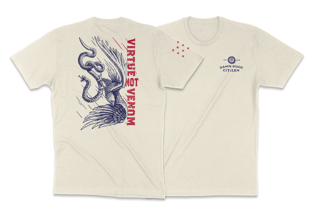 VIRTUE NOT VENOM - MEN'S SHORT-SLEEVE T