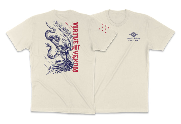 VIRTUE NOT VENOM - MEN'S SHORT-SLEEVE T