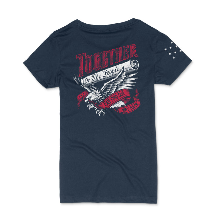 TOGETHER WE THE PEOPLE - LADIES SHORT-SLEEVE T